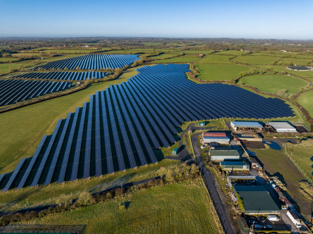South Meath Solar Farm - Ireland Renewable energy filming