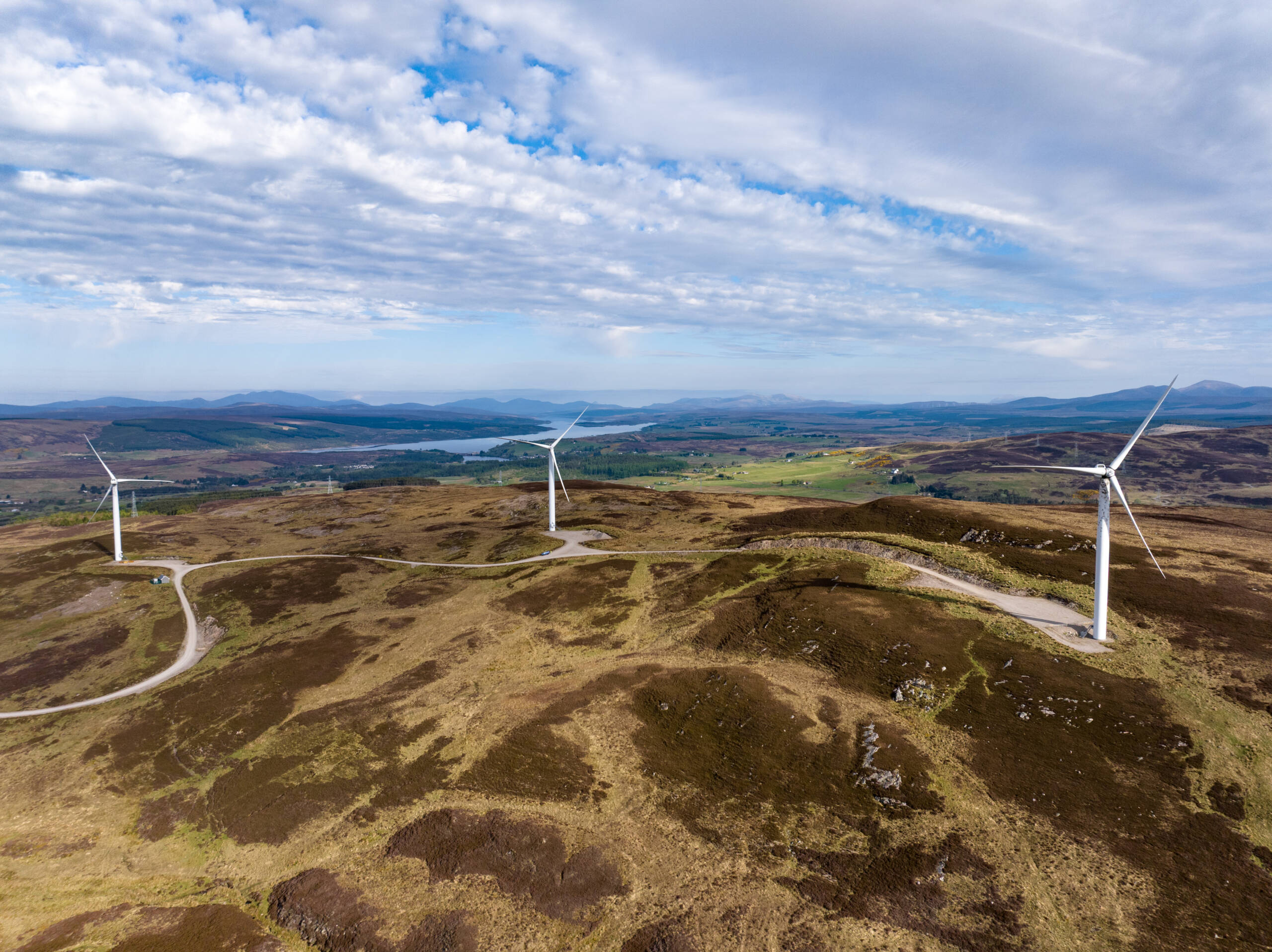 Wind turbine Blade Inspections – Lairg wind farm