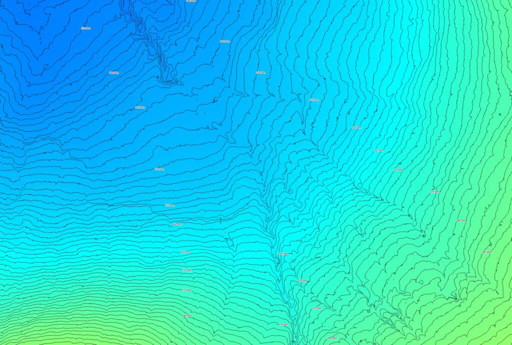 Digital Elevation Model of a Peatland Restoration site