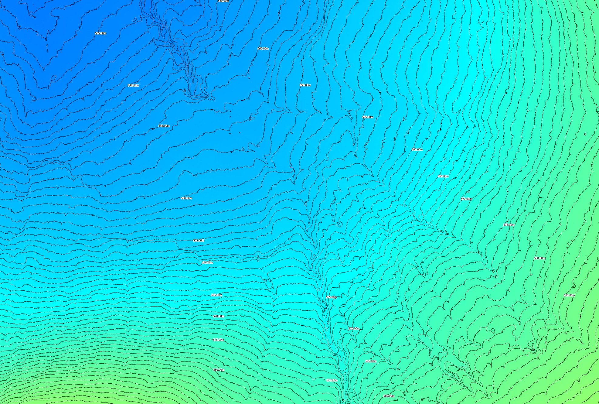 Digital Elevation Model for Peatland Restoration