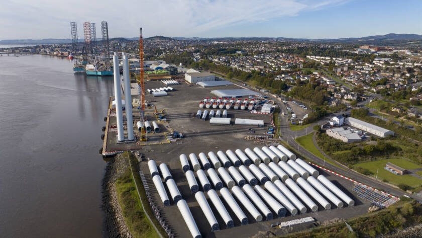 Marshalling Yard Services for Renewable energy projects