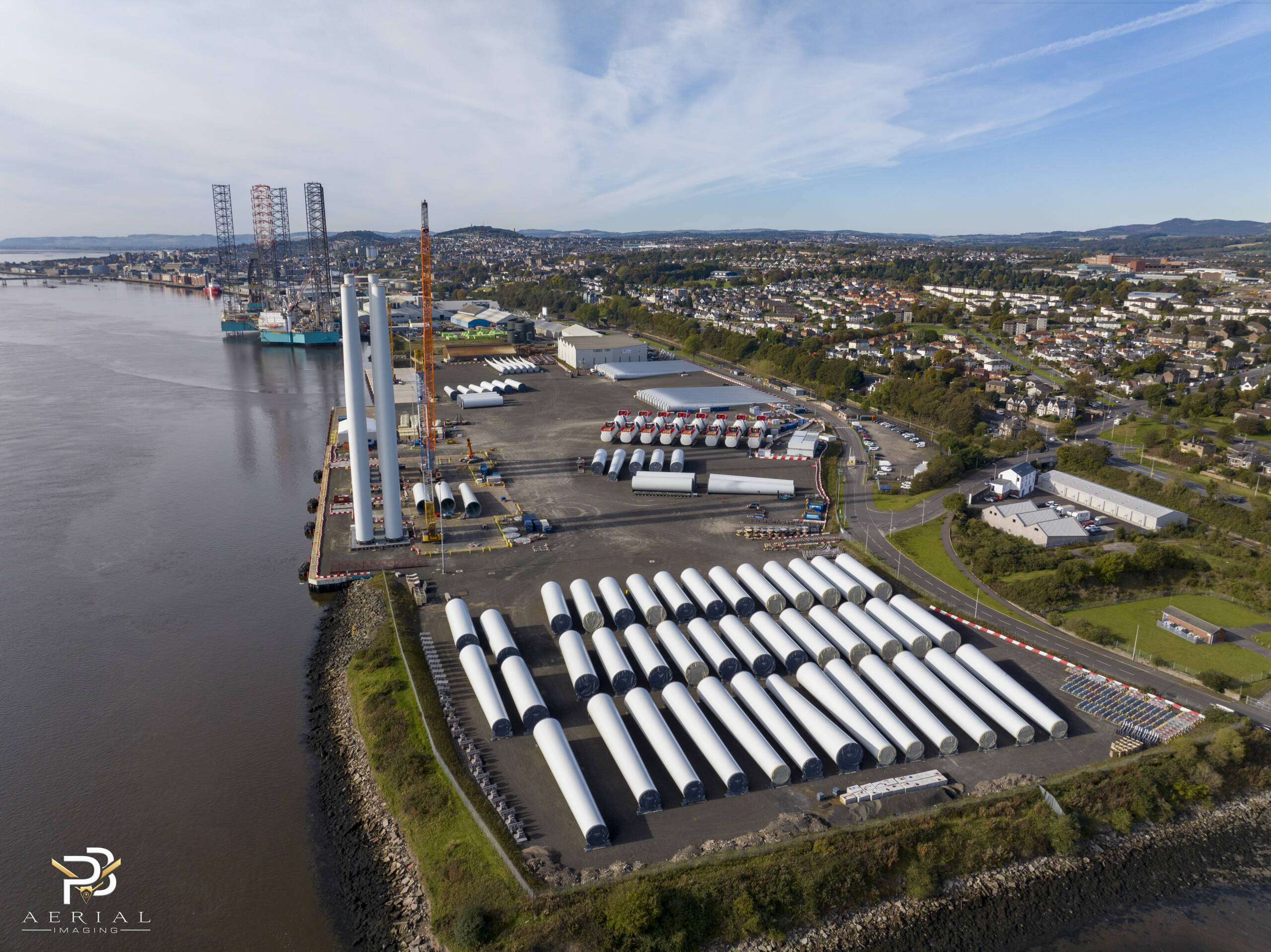 Marshalling Yard Services for Renewable energy projects