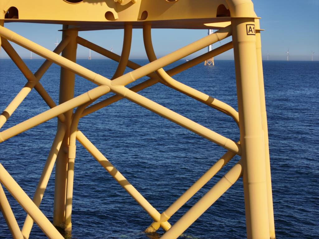 Offshore wind turbine jacket inspection