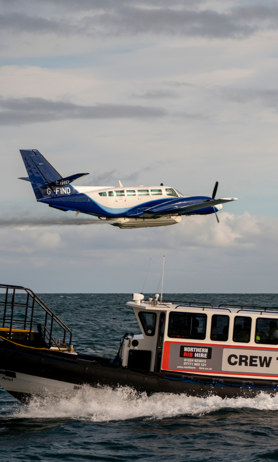 Drone Capture of Marine Transport