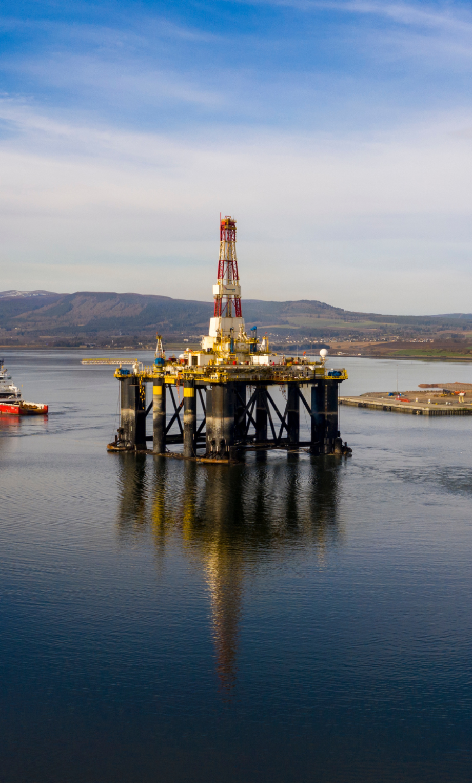 Drone Capture of oil and gas